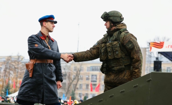 В Самаре состоялся юбилейный Парад Памяти